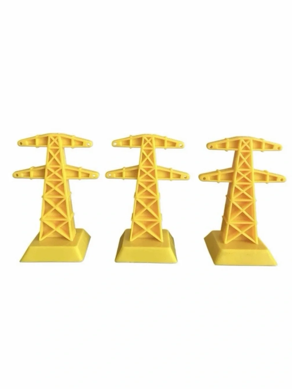 Ultraman Clash Thrash City Towers 3 Count Yellow 5052 Bandai 1991
